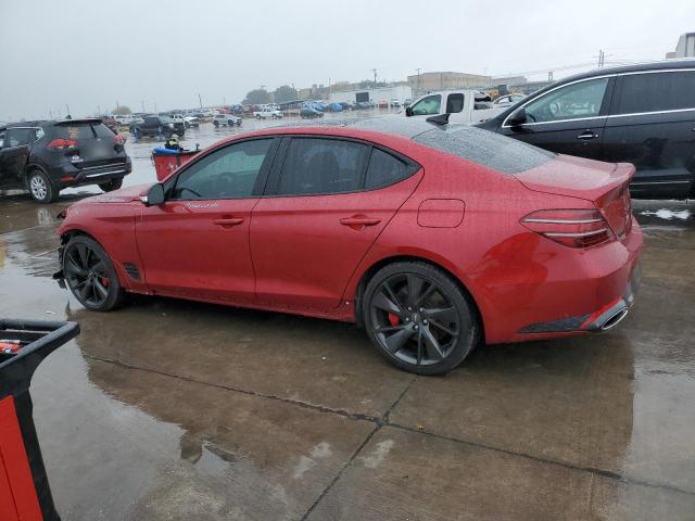 Image 2 of 2022 GENESIS G70 BASE 2022 with VIN KMTG54TE0NU099404