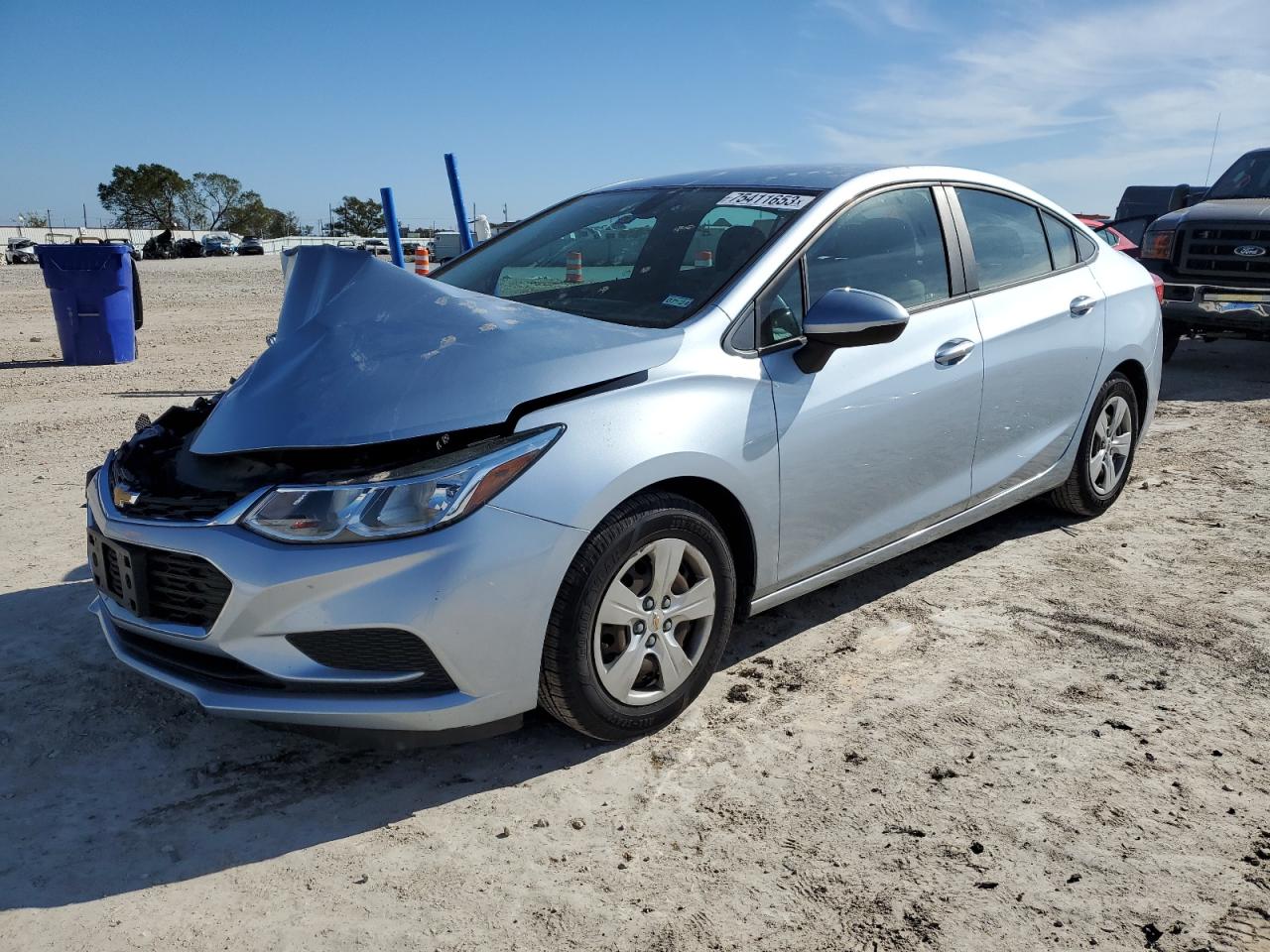 Obraz 1 z 2017 CHEVROLET CRUZE LS 2017 z VIN 1G1BC5SM4H7162612