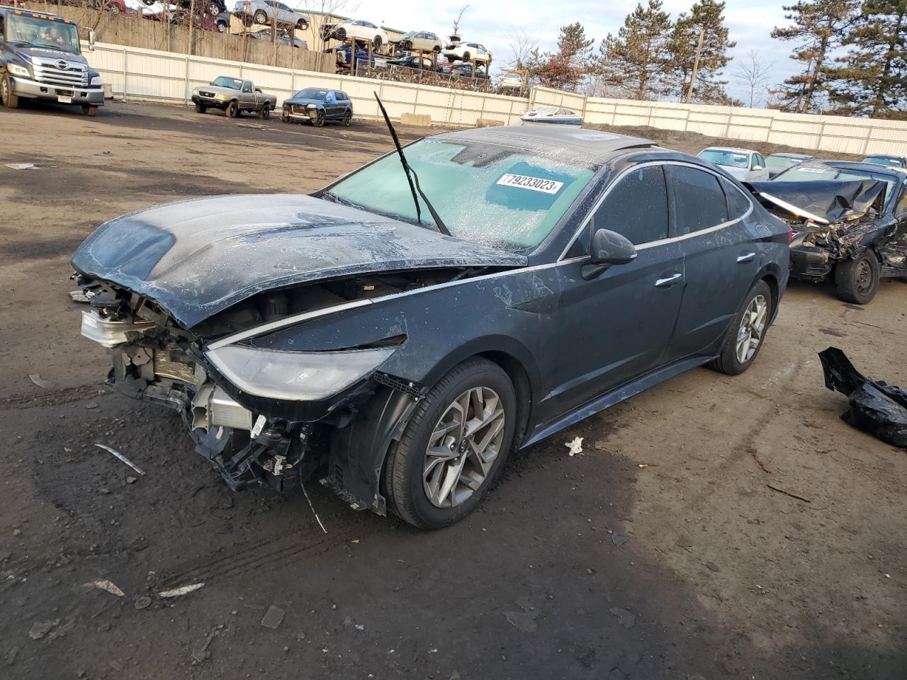 Изображение 1 2020 HYUNDAI SONATA SEL 2020 с VIN 5NPEF4JA7LH038562