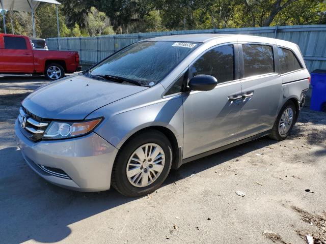 Image 1 of 2017 HONDA ODYSSEY LX 2017 with VIN 5FNRL5H24HB002400