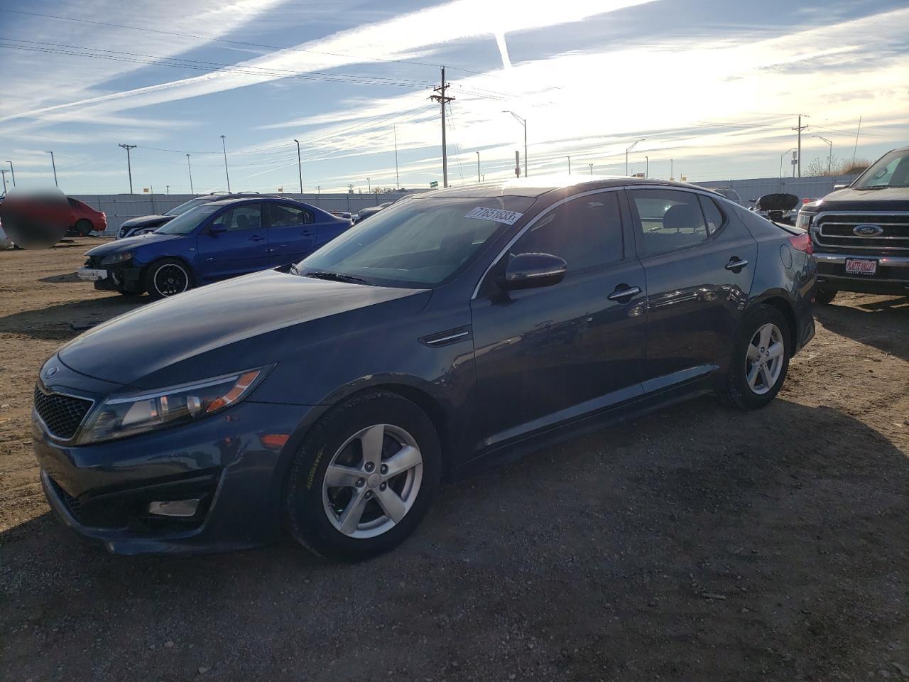 Image 1 of 2015 KIA OPTIMA LX 2015 with VIN KNAGM4A70F5599657
