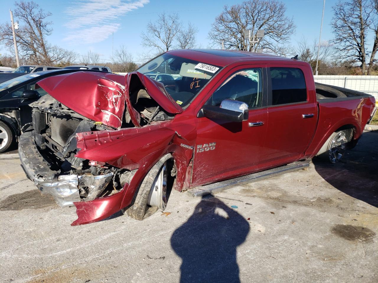 Obraz 1 z 2013 RAM 1500 LARAMIE 2013 z VIN 1C6RR7NT2DS603672