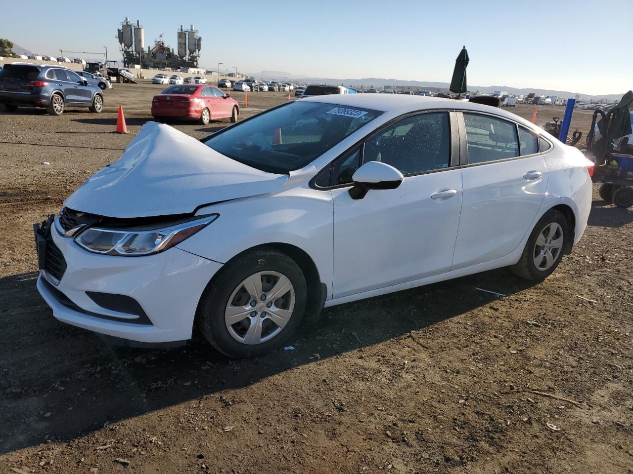 Изображение 1 2017 CHEVROLET CRUZE LS 2017 с VIN 1G1BC5SM9H7119187