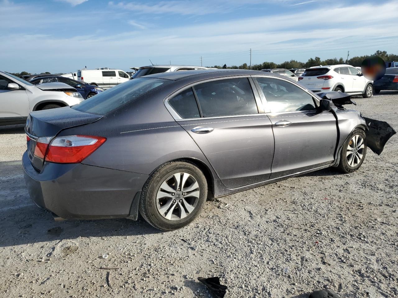 Image 3 of 2014 HONDA ACCORD LX 2014 with VIN 1HGCR2F39EA117319