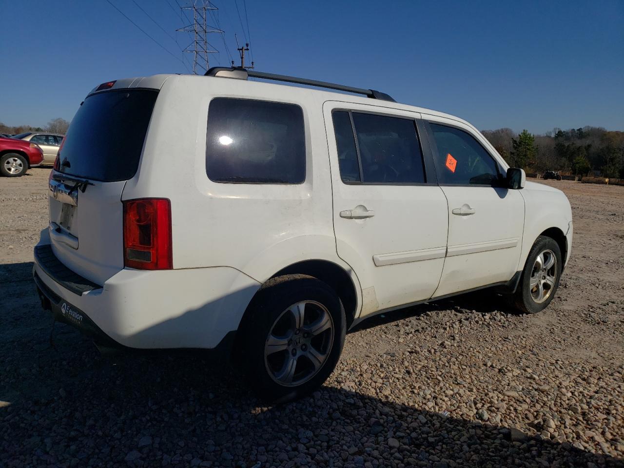 Image 3 of 2013 HONDA PILOT EXL 2013 with VIN 5FNYF3H52DB032507