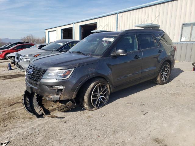Image 1 of 2018 FORD EXPLORER SPORT 2018 with VIN 1FM5K8GT4JGA17130