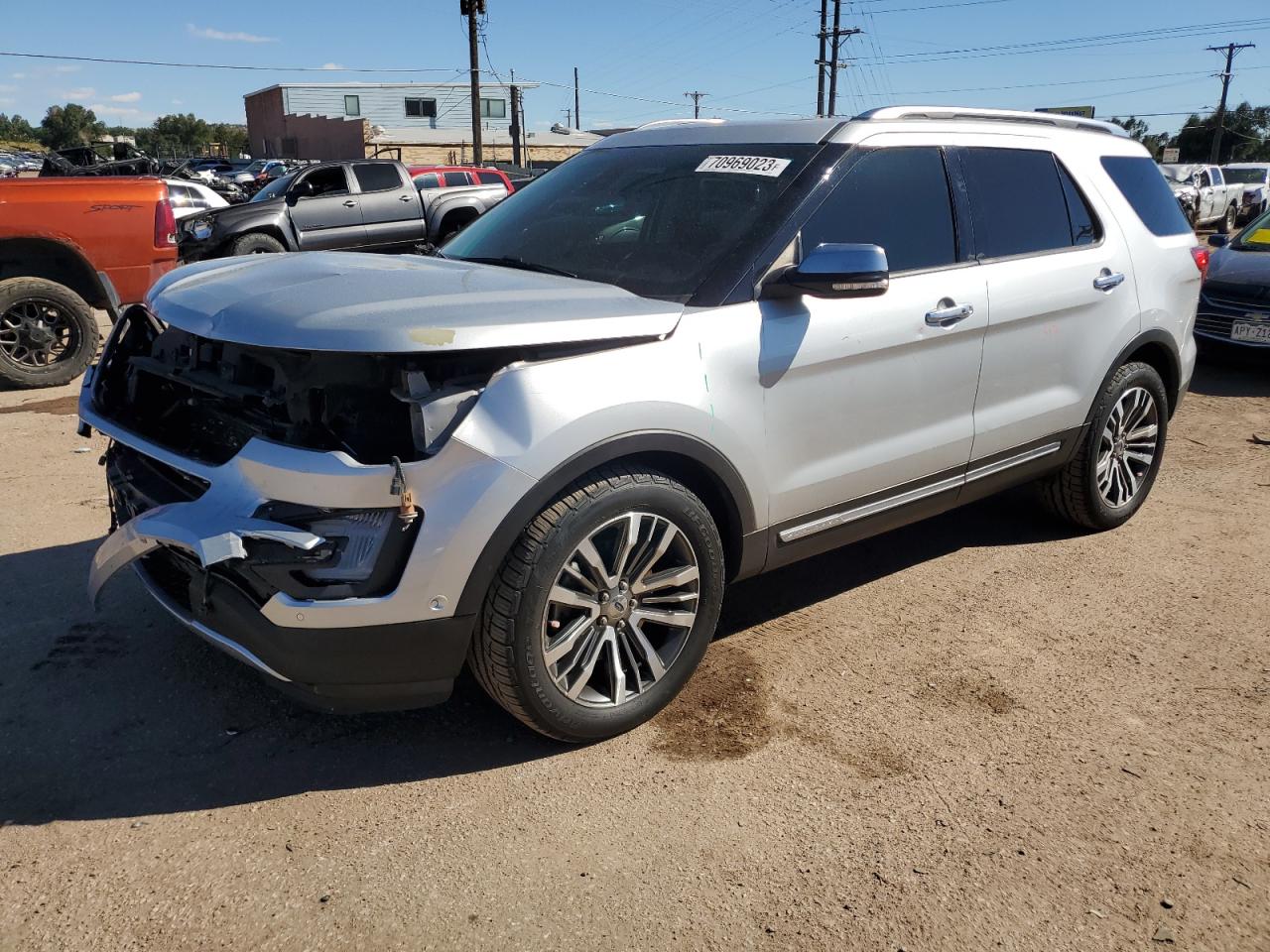 Obraz 1 z 2016 FORD EXPLORER PLATINUM 2016 z VIN 1FM5K8HT3GGC86565