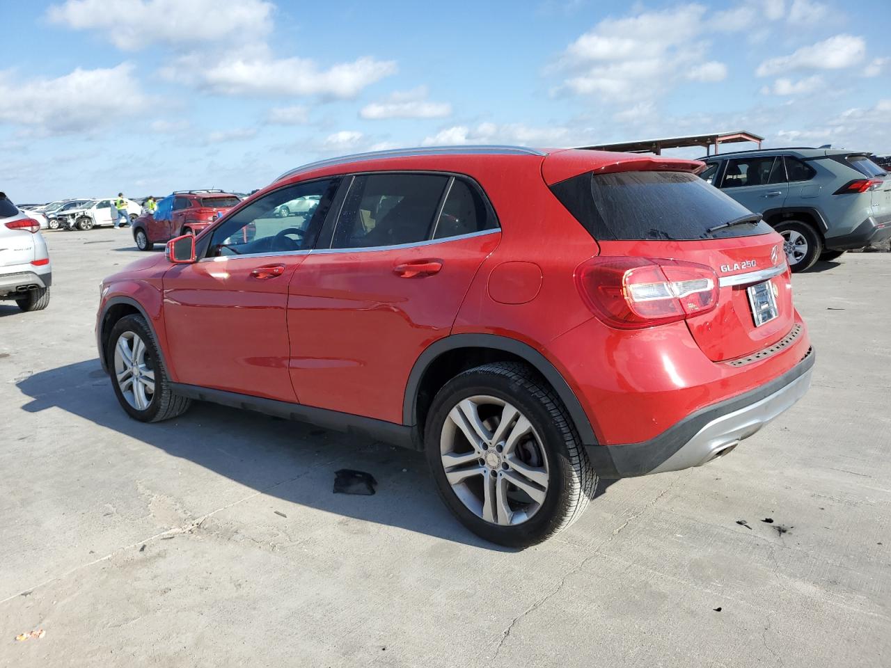 Image 2 of 2017 MERCEDES-BENZ GLA 250 2017 with VIN WDCTG4EB3HJ310704