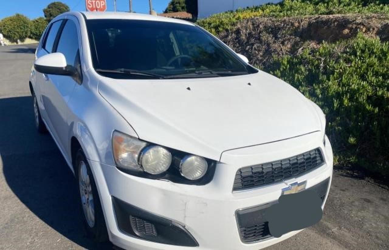 Image 1 of 2013 CHEVROLET SONIC LT 2013 with VIN 1G1JC6SH8D4199954
