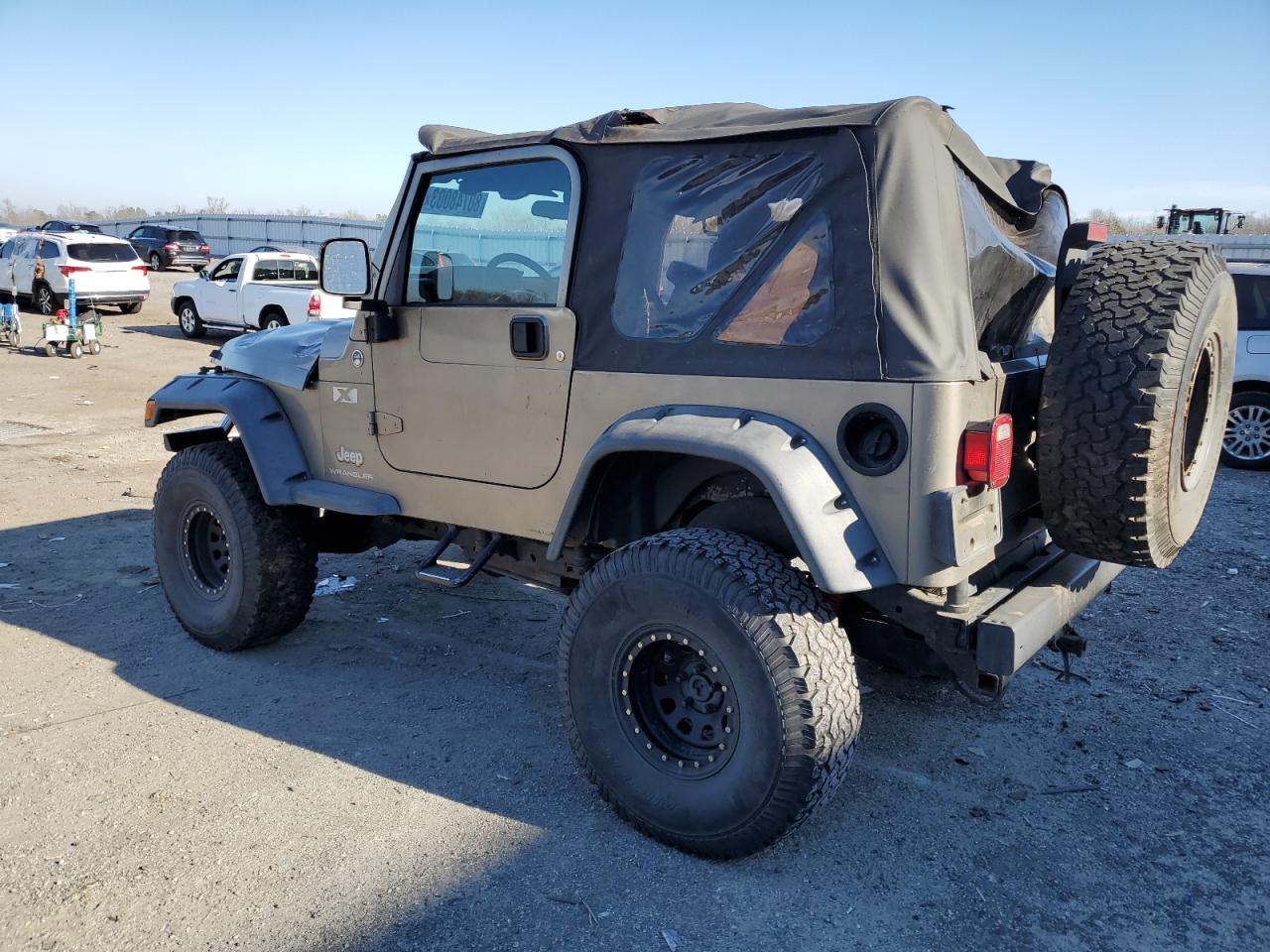 Изображение 2 2006 JEEP WRANGLER X 2006 с VIN 1J4FA39S26P780588
