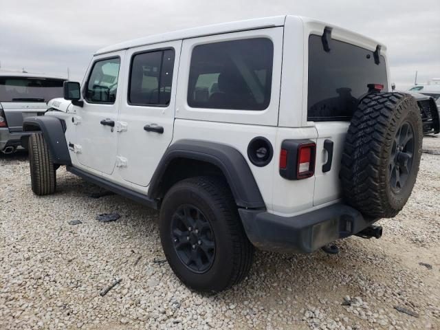 Image 2 of 2021 JEEP WRANGLER UNLIMITED SPORT 2021 with VIN 1C4HJXDG6MW648364