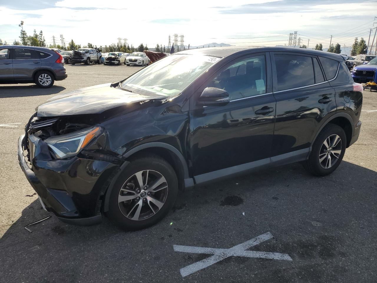 Image 1 of 2018 TOYOTA RAV4 ADVENTURE 2018 with VIN 2T3WFREV5JW463749