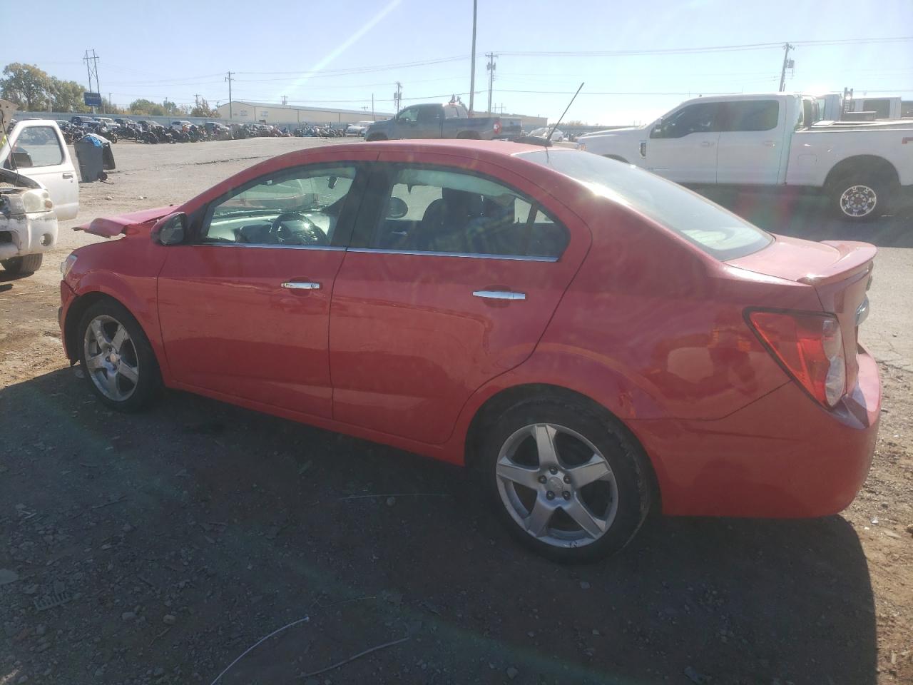 Image 2 of 2015 CHEVROLET SONIC LTZ 2015 with VIN 1G1JE5SB1F4139355