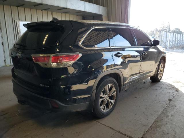 Image 3 of 2015 TOYOTA HIGHLANDER XLE 2015 with VIN 5TDJKRFH5FS177004