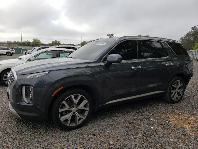 Image 1 of 2020 HYUNDAI PALISADE SEL 2020 with VIN KM8R44HEXLU099146