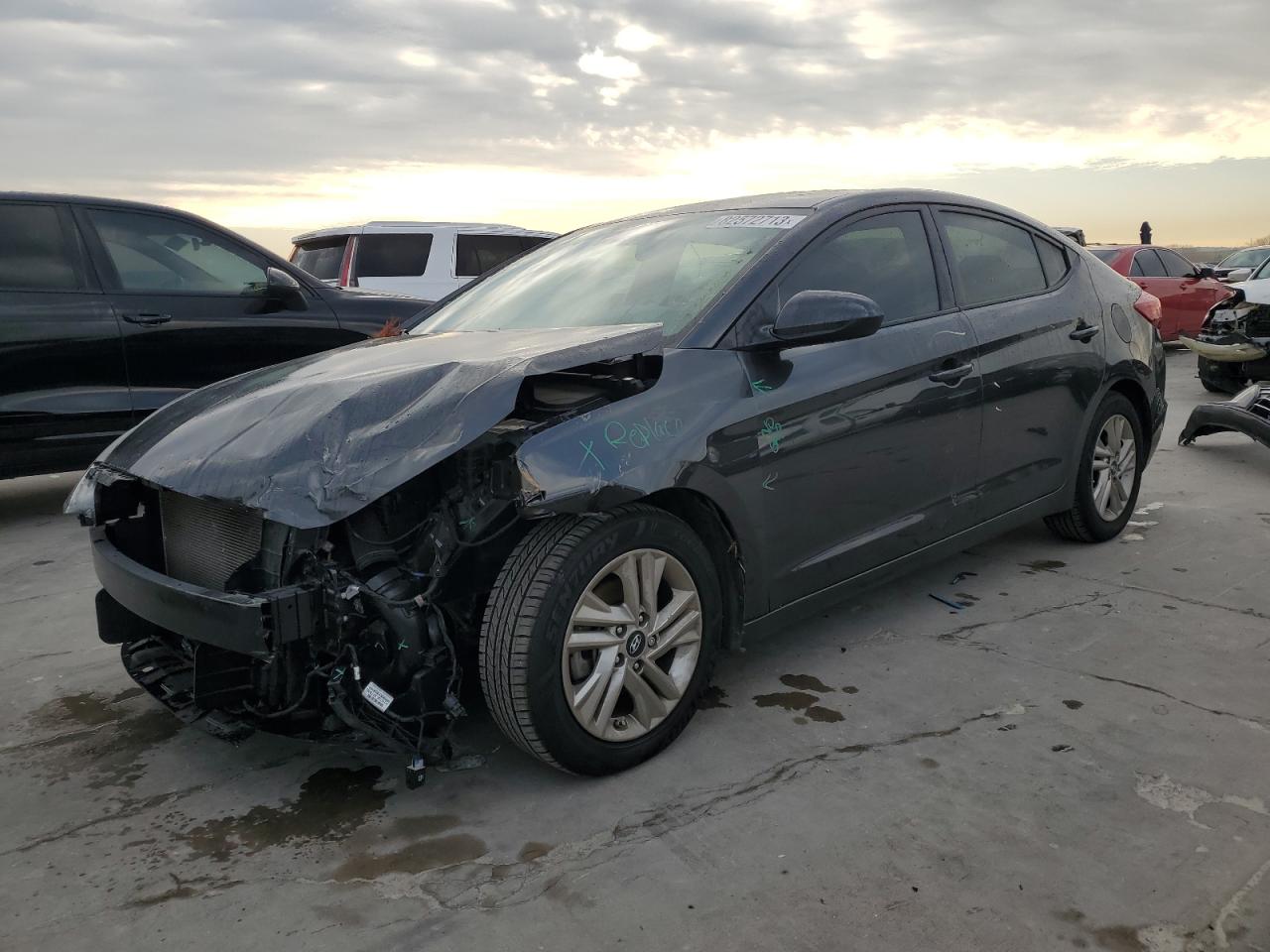 Image 1 of 2020 HYUNDAI ELANTRA SEL 2020 with VIN 5NPD84LF0LH565759