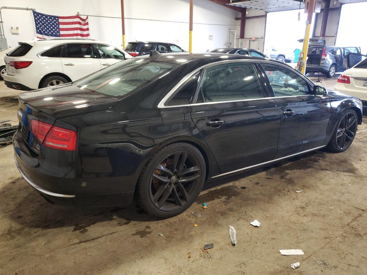 Image 3 of 2011 AUDI A8 L QUATTRO 2011 with VIN WAURVAFD5BN015881