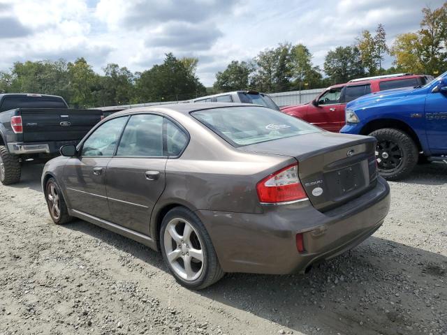 Image 2 of 2009 SUBARU LEGACY 2.5I 2009 with VIN 4S3BL616797229043