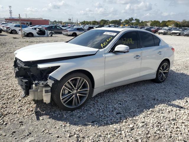 Image 1 of 2017 INFINITI Q50 PREMIUM 2017 with VIN JN1EV7AR2HM834565