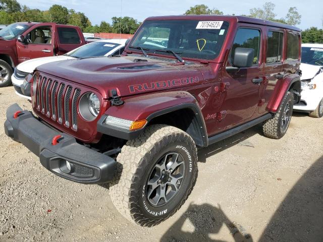 Изображение 1 2022 JEEP WRANGLER UNLIMITED RUBICON 2022 с VIN 1C4JJXFM7NW124405