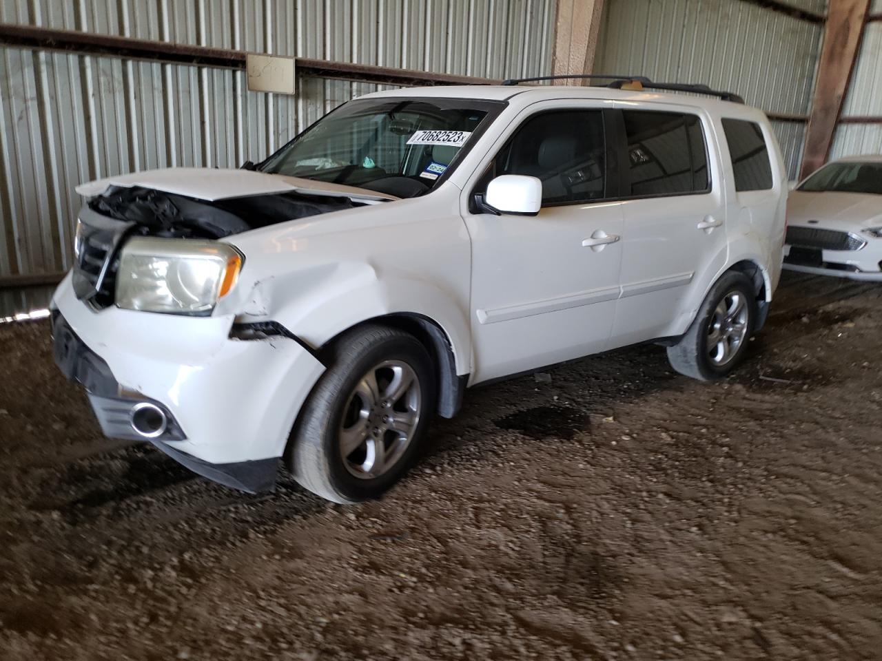 Image 1 of Honda Pilot Exl 2012 with VIN 5FNYF3H51CB023764