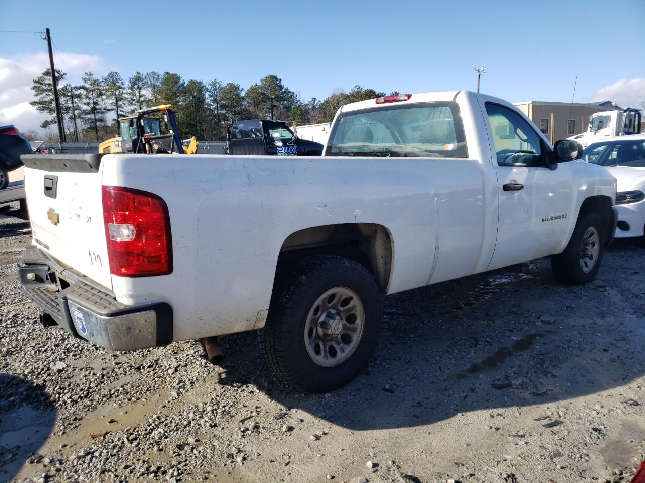 Image 3 of 2008 CHEVROLET SILVERADO C1500 2008 with VIN 1GCEC14C88Z217391