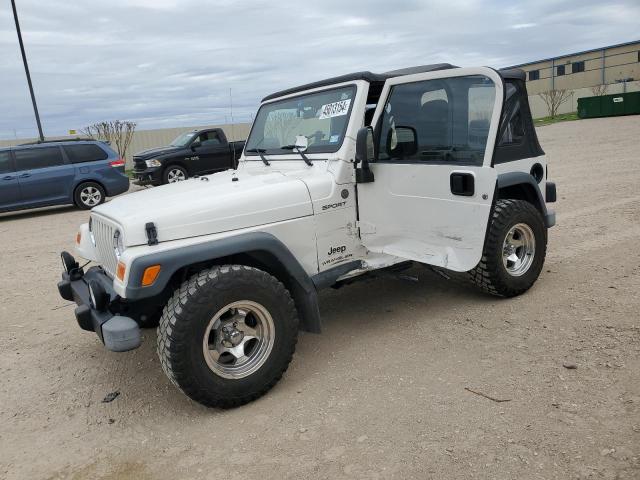 Image 1 of 2004 JEEP WRANGLER / TJ SPORT 2004 with VIN 1J4FA49S64P753381