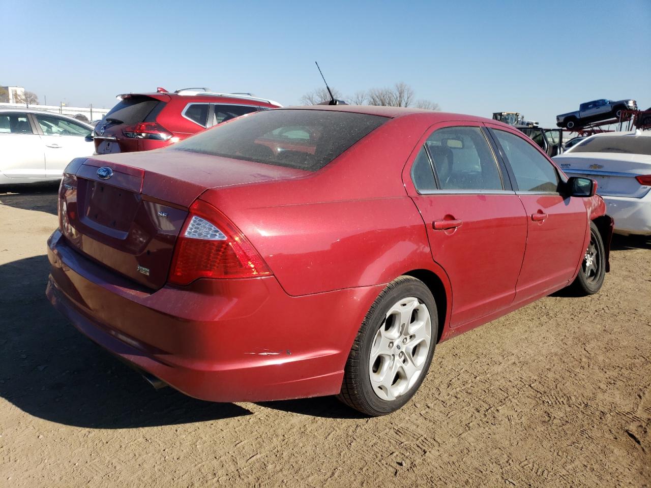 Image 3 of 2010 FORD FUSION SE 2010 with VIN 3FAHP0HG6AR206205