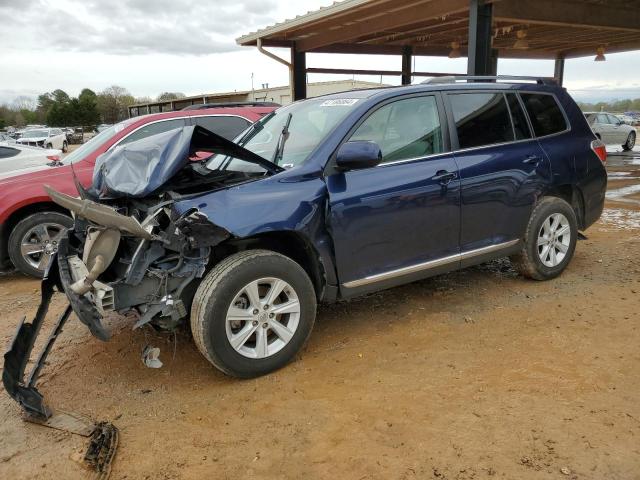 Image 1 of 2013 TOYOTA HIGHLANDER BASE 2013 with VIN 5TDBK3EH7DS263947