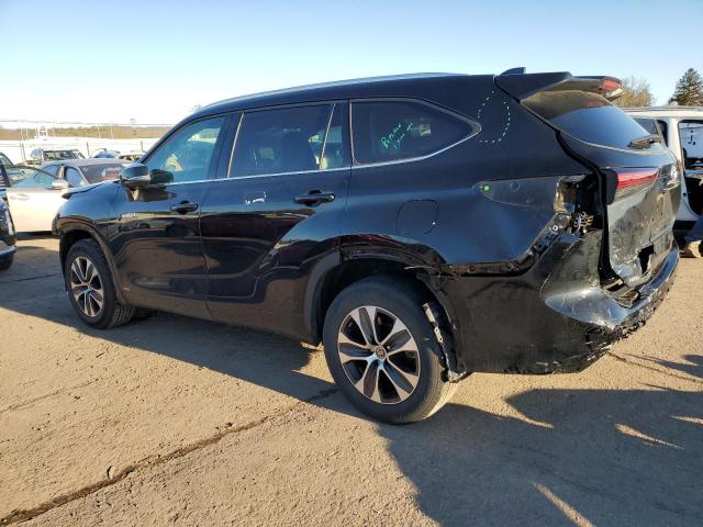 Image 2 of 2021 TOYOTA HIGHLANDER HYBRID XLE 2021 with VIN 5TDHBRCH4MS534690