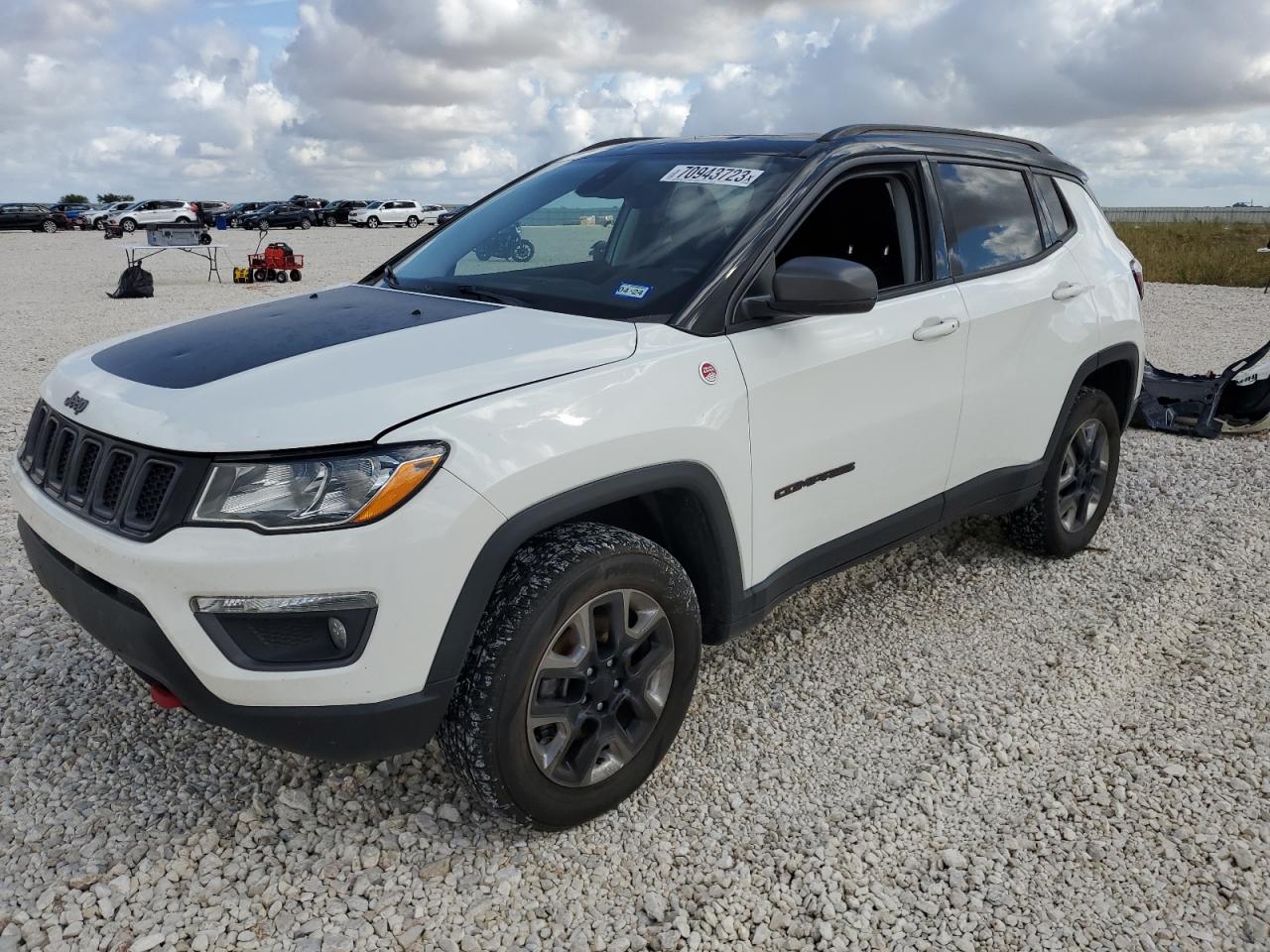 Image 1 of 2018 JEEP COMPASS TRAILHAWK 2018 with VIN 3C4NJDDB4JT246091