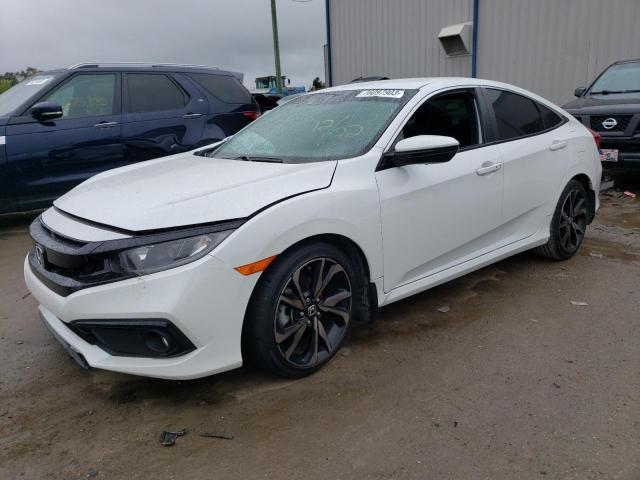 Image 1 of 2021 HONDA CIVIC SPORT 2021 with VIN 2HGFC2F81MH522147