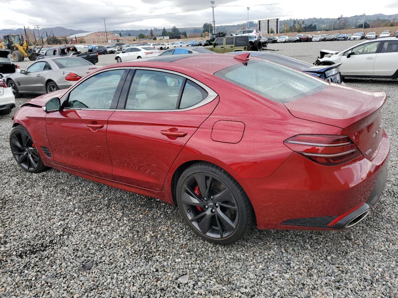 Изображение 2 2022 GENESIS G70 BASE 2022 с VIN KMTG54TE3NU100870