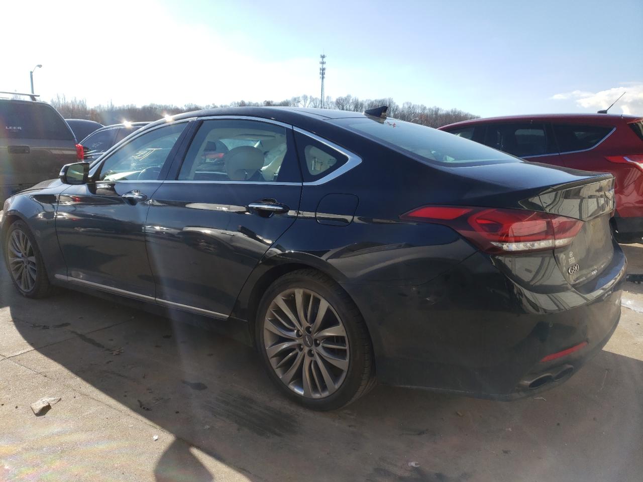 Image 2 of 2017 GENESIS G80 ULTIMATE 2017 with VIN KMHGN4JFXHU180727