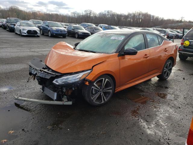 Image 1 of 2021 NISSAN SENTRA SR 2021 with VIN 3N1AB8DV8MY300385