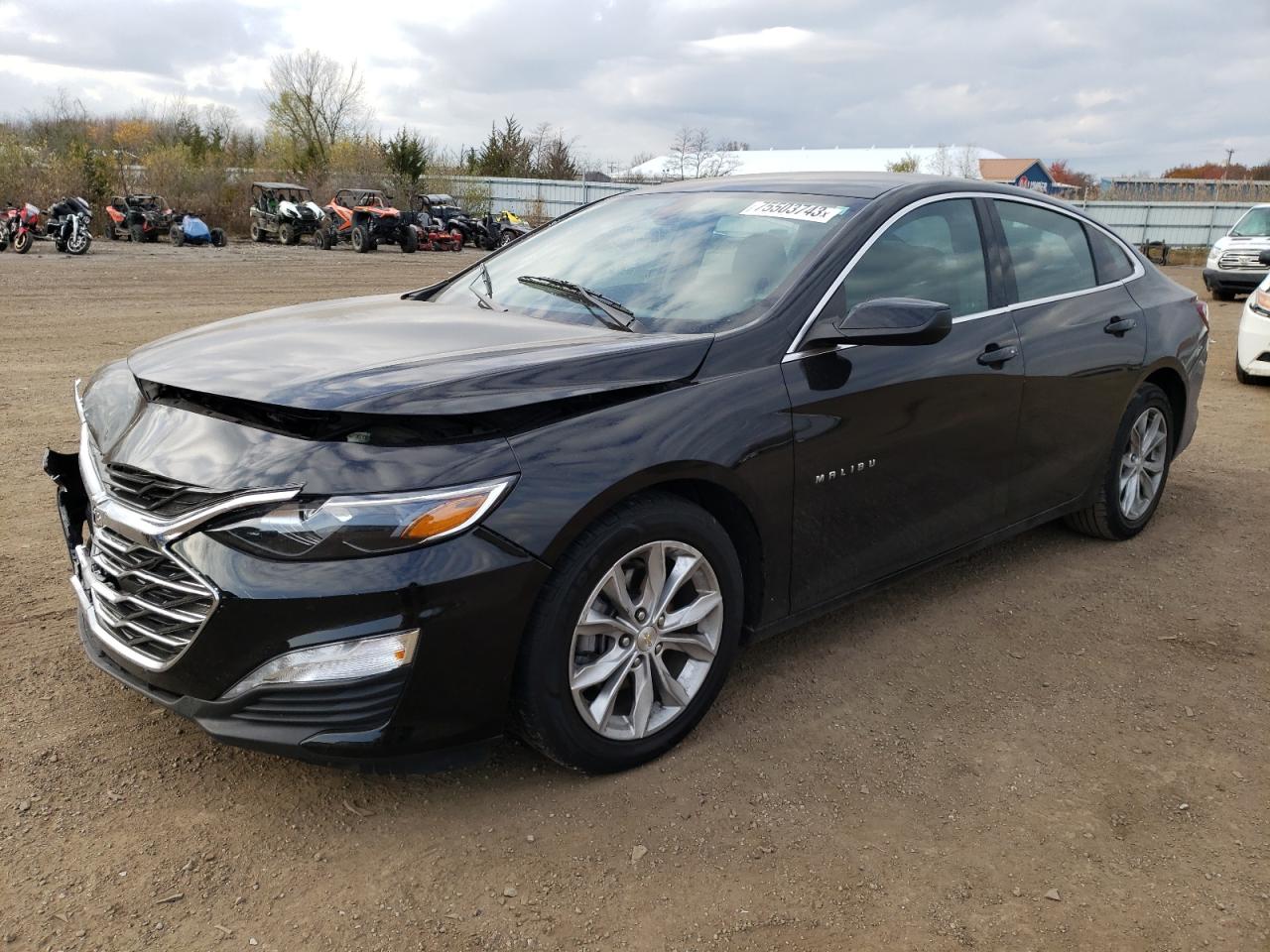 Image 1 of 2020 CHEVROLET MALIBU LT 2020 with VIN 1G1ZD5ST8LF088192