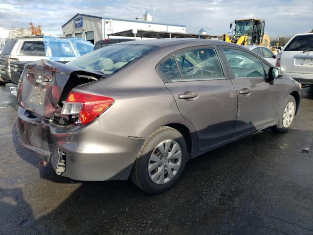Image 3 of 2012 HONDA CIVIC LX 2012 with VIN 19XFB2F55CE304519