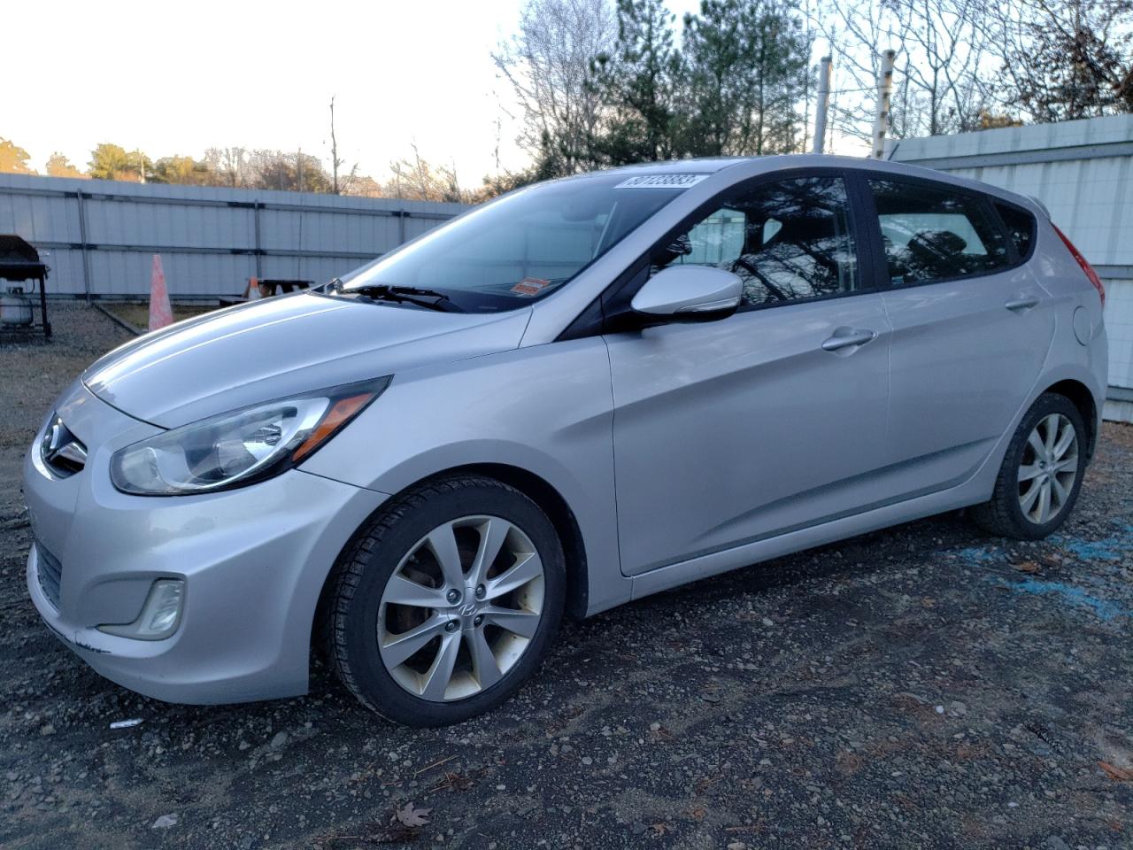Image 1 of 2013 HYUNDAI ACCENT GLS 2013 with VIN KMHCU5AE0DU055440