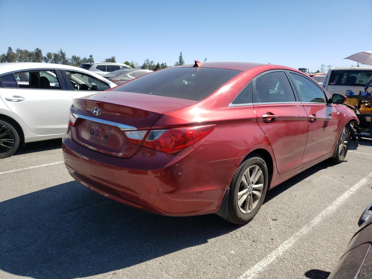Изображение 3 2012 HYUNDAI SONATA GLS 2012 с VIN 5NPEB4AC3CH437899