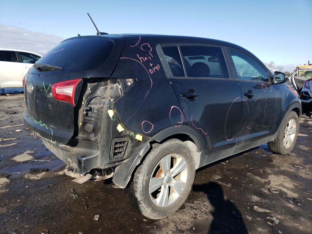 Image 3 of 2012 KIA SPORTAGE BASE 2012 with VIN KNDPB3A20C7326015