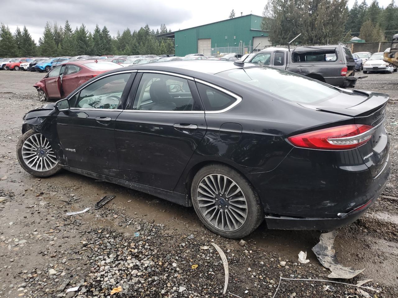 Obraz 2 z 2018 FORD FUSION TITANIUM/PLATINUM HEV 2018 z VIN 3FA6P0RU2JR206035