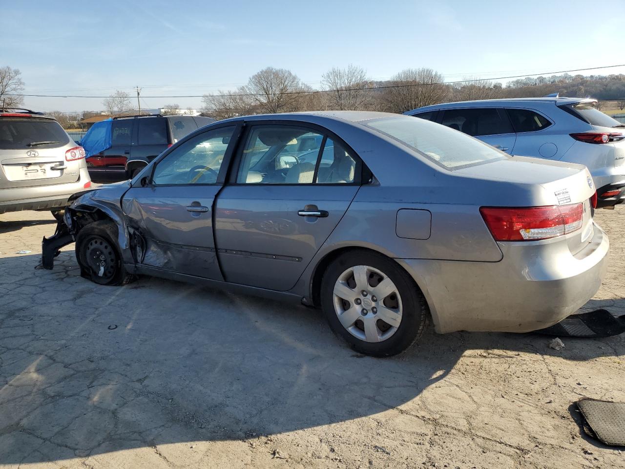 Image 2 of 2007 HYUNDAI SONATA GLS 2007 with VIN 5NPET46C67H208287