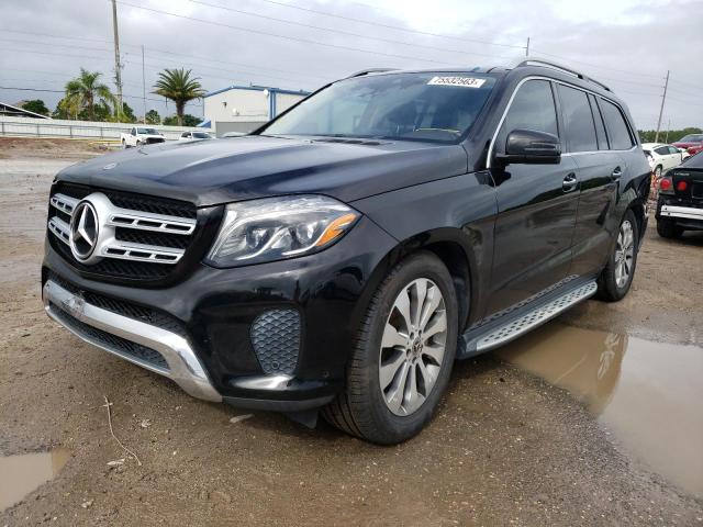 Image 1 of 2018 MERCEDES-BENZ GLS 450 4MATIC 2018 with VIN 4JGDF6EE2JB181143