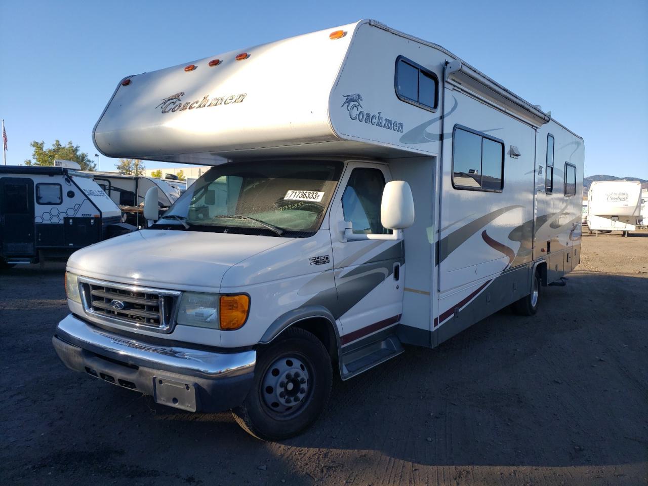 Изображение 2 2005 FORD ECONOLINE E450 SUPER DUTY CUTAWAY VAN 2005 с VIN 1FDXE45SX5HA76847