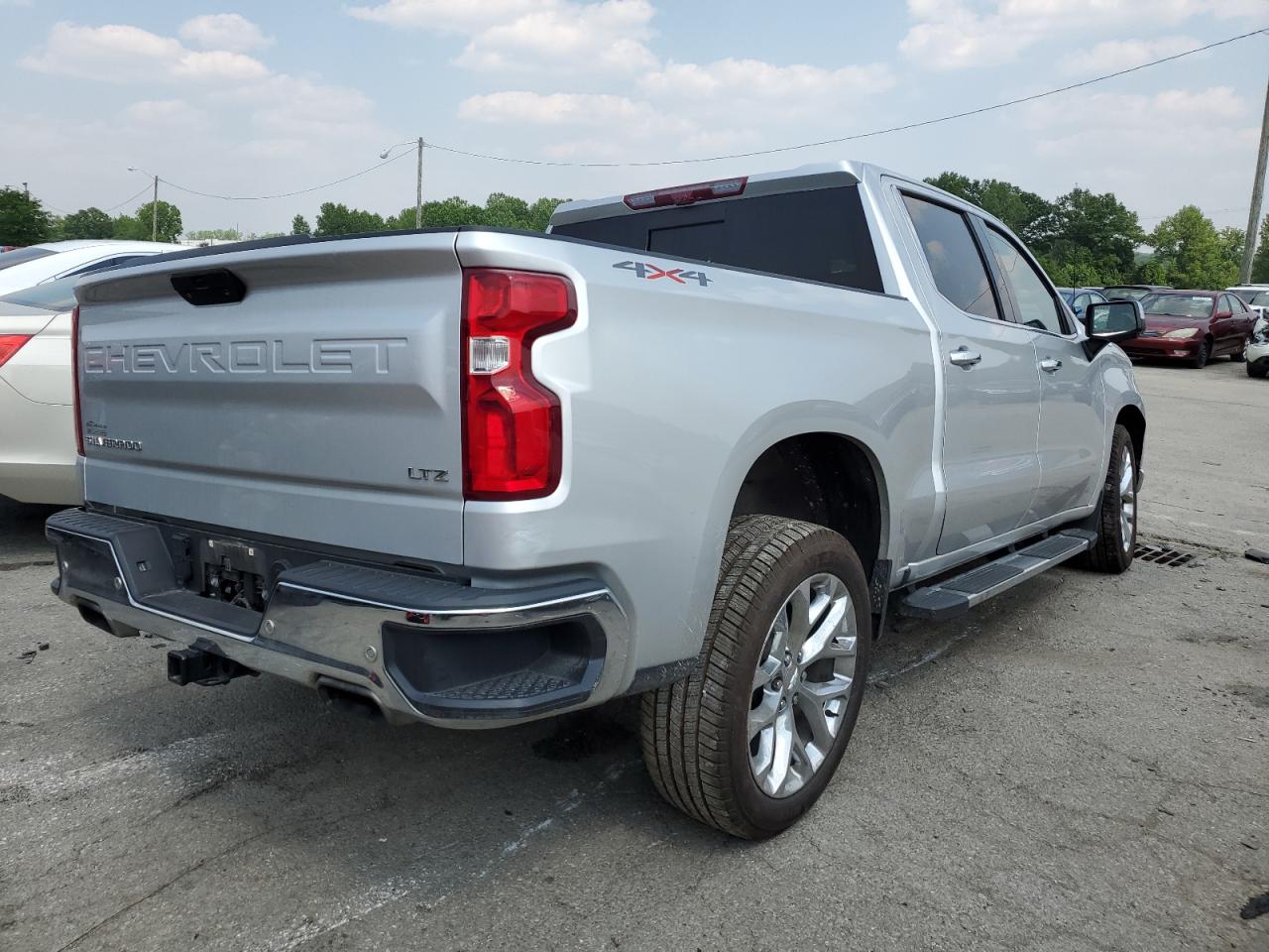 Изображение 3 2021 CHEVROLET SILVERADO K1500 LTZ 2021 с VIN 3GCUYGEL1MG101541