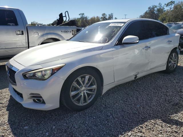 Image 1 of 2015 INFINITI Q50 BASE 2015 with VIN JN1BV7AP6FM338795