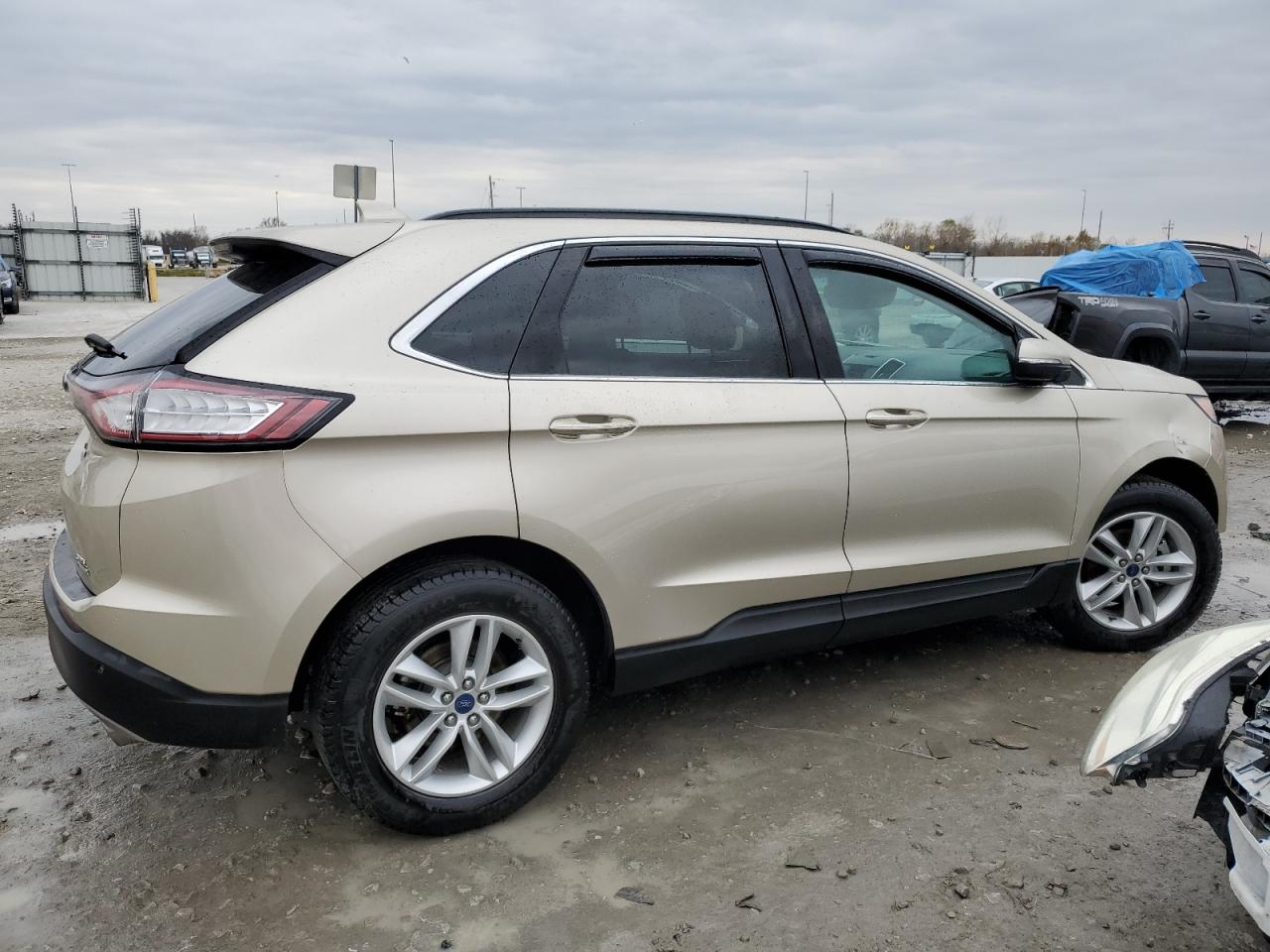 Image 3 of 2017 FORD EDGE SEL 2017 with VIN 2FMPK3J92HBC42799