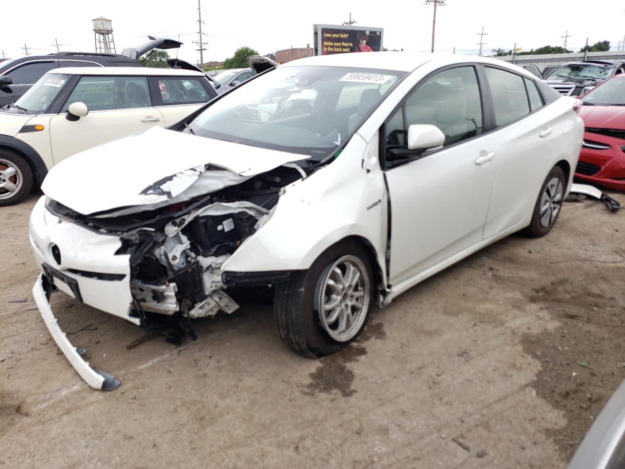Obraz 1 z 2018 TOYOTA PRIUS  2018 z VIN JTDKARFU3J3057281