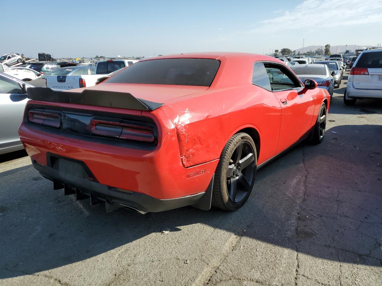 Image 3 of 2015 DODGE CHALLENGER R/T SCAT PACK 2015 with VIN 2C3CDZFJ1FH797695