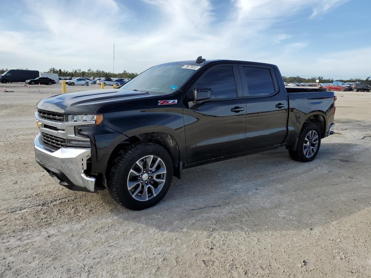 Obraz 1 z 2021 CHEVROLET SILVERADO K1500 LT 2021 z VIN 3GCUYDED3MG326079